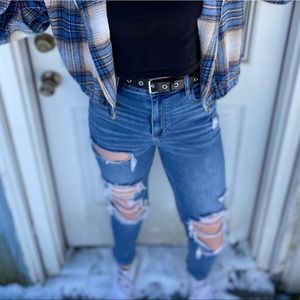 AMERICAN EAGLE Ripped Skinny Jeans